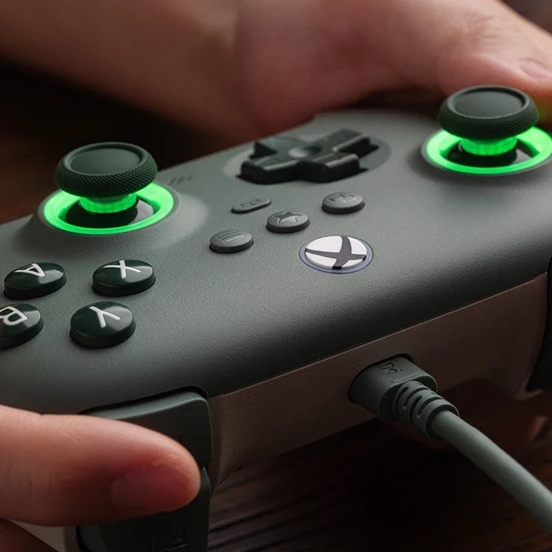 8BitDo Ultimate C Wired Xbox Controller with RGB Fire Ring