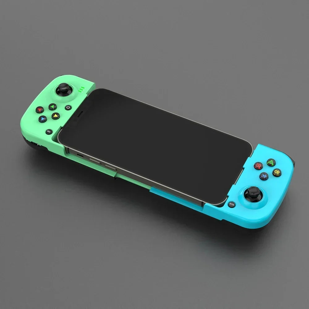 D3 Wireless Bluetooth Gamepad Type-C Retractable Game Controller Joystick For PUBG Mobile Support IOS Android TV/PC Device PS4
