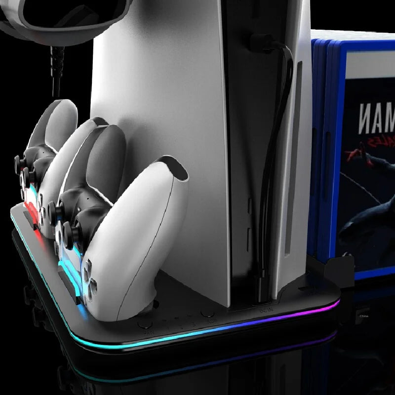 Multifunctional Stand for PS5, PS5 Slim and PS5 Pro