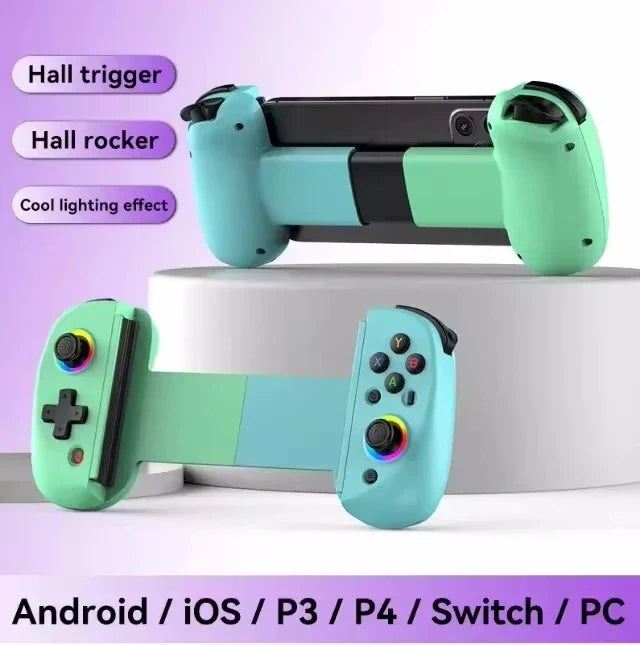 Wireless Bluetooth Control For PS4 PS3 Switch iPhone Android Mobile PC Cell Phone Tablet Hall Gamepad Gaming Controller Game Pad