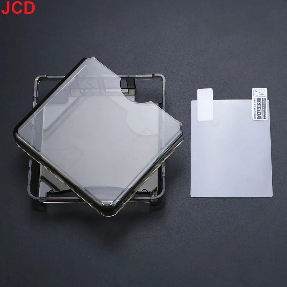 JCD Clear Crystal Case for GameBoy Advance GBA SP, Screen Film