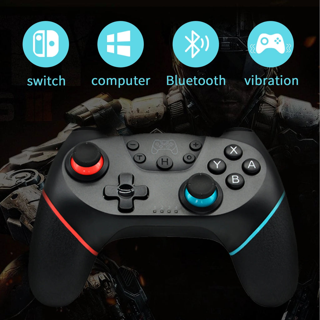 Bluetooth Wireless Gamepad for Switch/OLED/Lite & PC