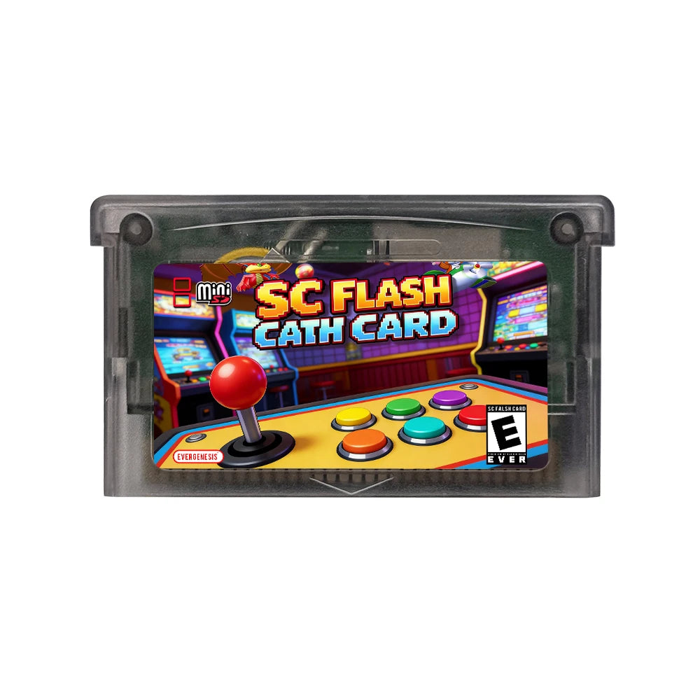 New 5000 in 1 SCFW V2.0 Mini SC Flash Card with 8G TF Card & Adapter for GBA GBC GB NES NDS Game Card Game Console Accessories