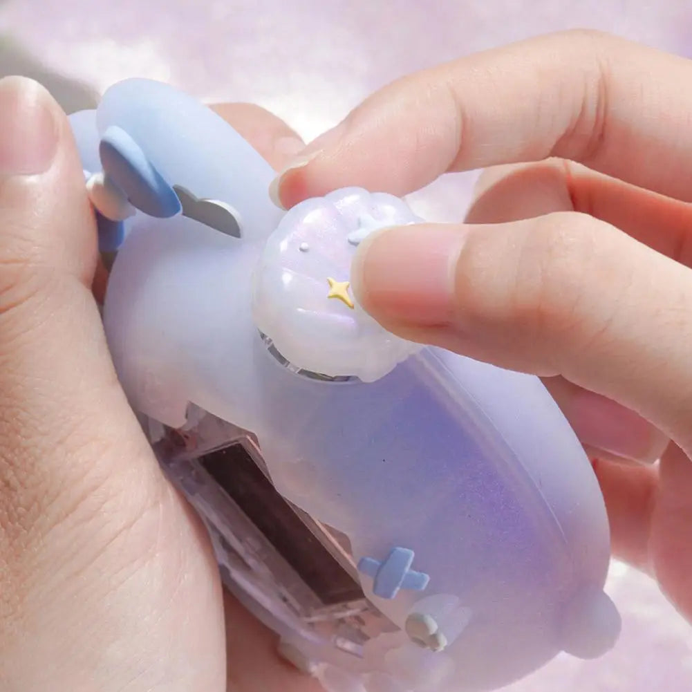 Silicone Knob Cap Cover for Tamagotchi Paradise, Glitter Pearl