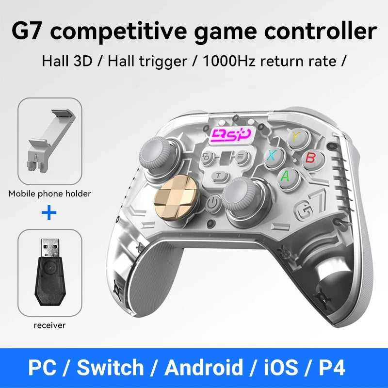 G7 Hall Effect Mobile Game Controller for Switch Android iOS PC