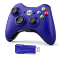 GAMROMBO Game Controller For Xbox 360/Slim/PC Console Wireless/Wired Gamepad W/Ergonomic Grip Upgraded No Drift Gaming Joystick