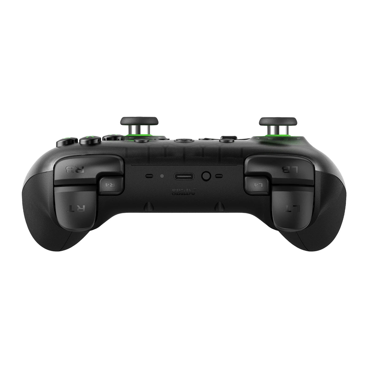 8BitDo Ultimate 2C Wireless Gaming Controller with Hall Effect Joystick for Windows 10/11 Android-New Transparent Black Edition