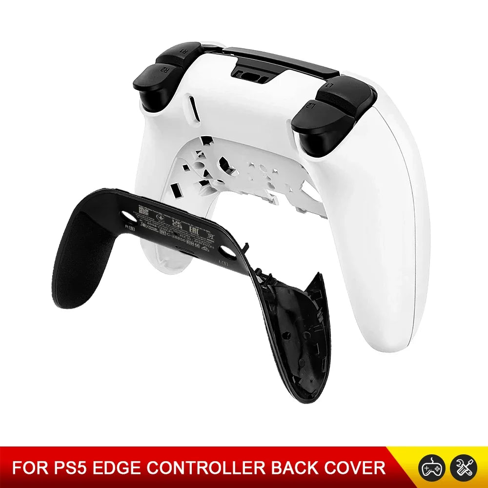 Replacement Back Case For PS5 DSE Controller Housing Back Shell Compatible with PS5 Edge Controller Non-Slip Cover
