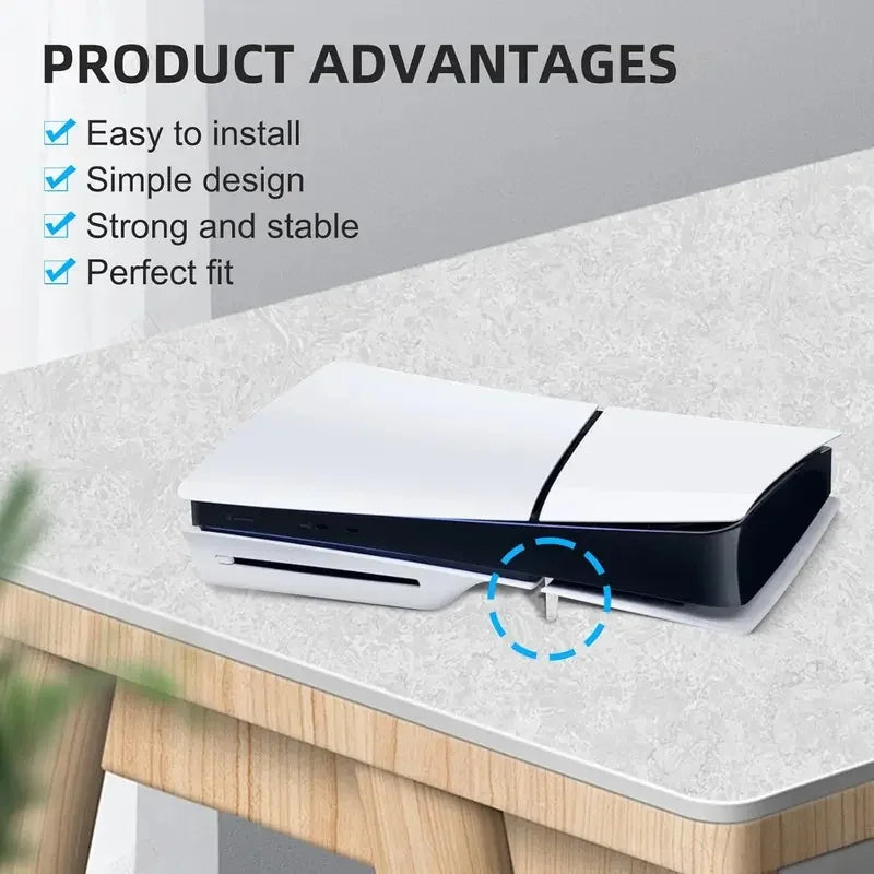 Horizontal Stand for PS5 Slim / Pro, Disc or Digital Edition