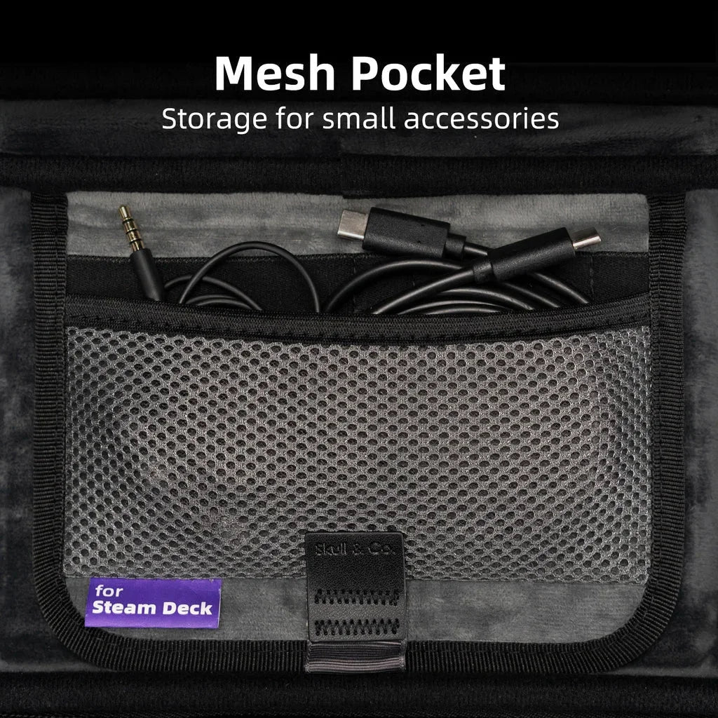 Savage Raven EDC Steam Deck Carrying Case, Hard Shell Pouch