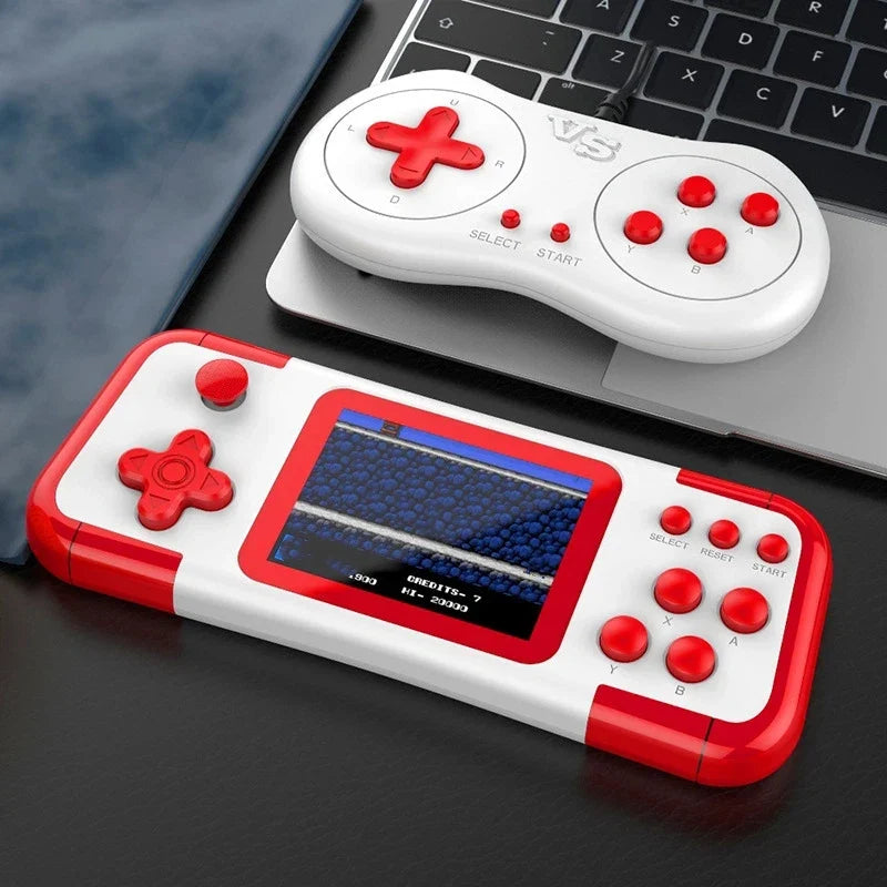 Handheld Gaming Consoles A12 666‑In‑1 Retro Portable Game Player Dual Joystick With Extra Controller For Two‑Player Gameplay Use
