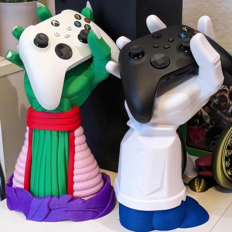 Game Controller Holder Customized Anime Character Arm Creative Desktop Storage Ornaments for PS5 XBOX SWITCH Display Stand Gift