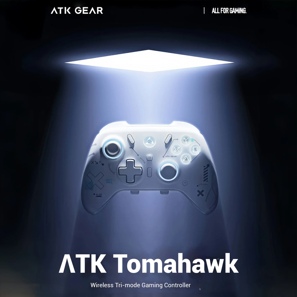 ATK Tomahawk Wireless Game Controller Tri-Mode 1000Hz Return Rate Gampad for Switch2 Pc XBox NS2 Android IOS Hall Rocker/Trigger