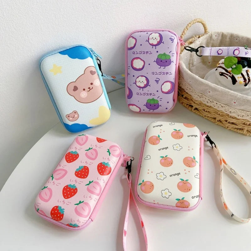 Universal Storage Bag for Phone Solid-state Drive Handheld Gaming Console Headphones Digital Products Universal Storage Pouch