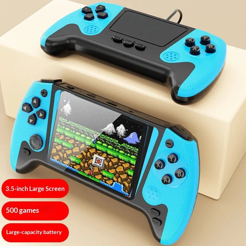 Sup Handheld Game Console Retro Rechargeable Dual Player Three Five Inch Screen 500 Games Support Tv Output Nostalgic For Adults