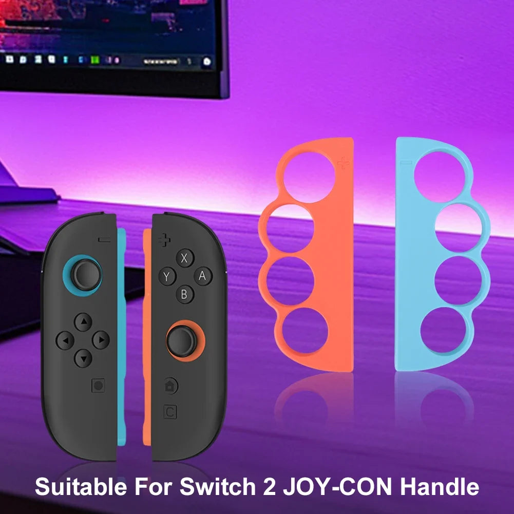 2Pcs Fitness Boxing Hand Grips for Switch 2 Game Console Boxing Handle Grips Fit Boxing Clasp Accessories for Switch 2 Joy-Con