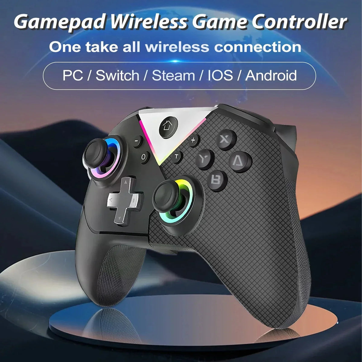 617 Wireless Controller for Nintendo Switch & PC, Hall Effect
